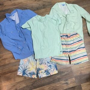 Colorful Kids Swim Pajama Set